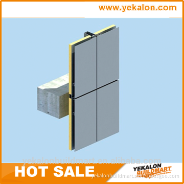 2015 Shenzhen modern design aluminum panel curtain wall